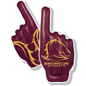 Brisbane Broncos Inflatable Hand