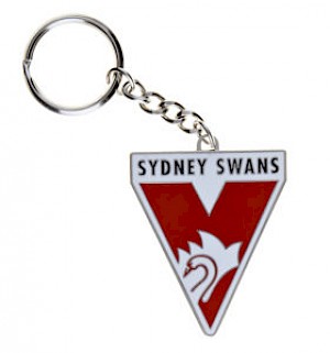 Sydney Swans Metal Logo Key Ring