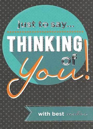 Thinking of You Card - E961