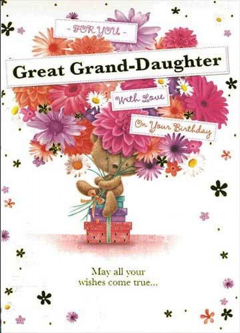 great-grand-daughter-birthday-card-e422-simple-indulgence