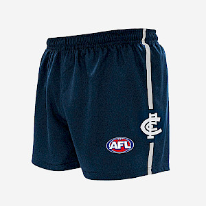 Carlton Blues Football Shorts - Size 4