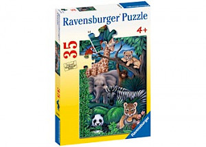 Ravensburger - Animal Kingdom Puzzle 35 pieces RB08601-6