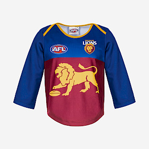 Brisbane Lions Long-sleeved Replica Guernsey - Size 0