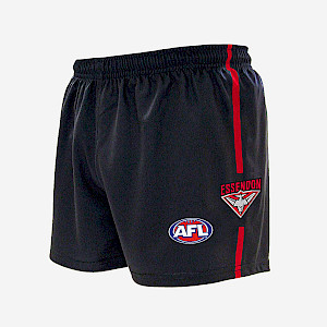 Essendon Bombers Football Shorts - Size 6