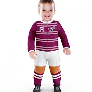 Manly Warringah Sea Eagles Footysuit - Size 1