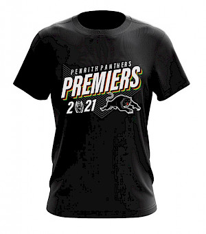Penrith Panthers Premiers Tee - Size 8