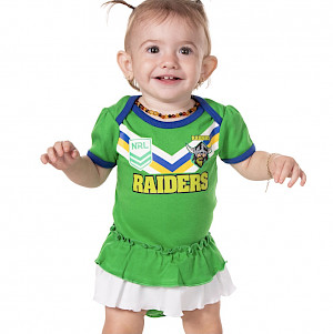 Canberra Raiders Girls Footysuit - Size 00