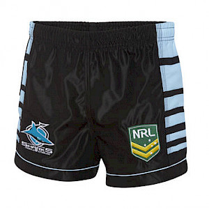 Cronulla Sharks Supporter Shorts - Size 4XL