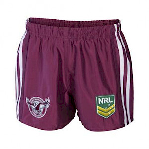 Manly Warrigah Sea Eagles Supporter Shorts - Size 2XL