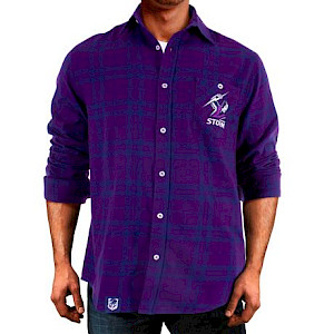 Melbourne Storm Flannel Shirt - Size 4XL