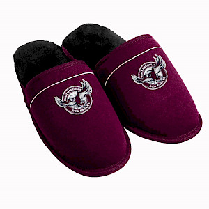 Manly Warrigah Sea Eagles Slippers - Size 6/7